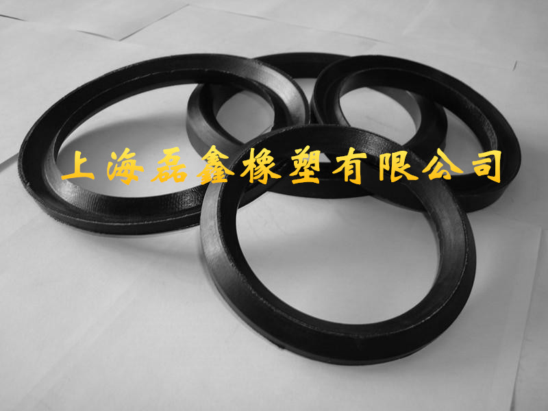 进口V型夹布组合密封圈活塞杆密封件油缸油封VES390*420/430