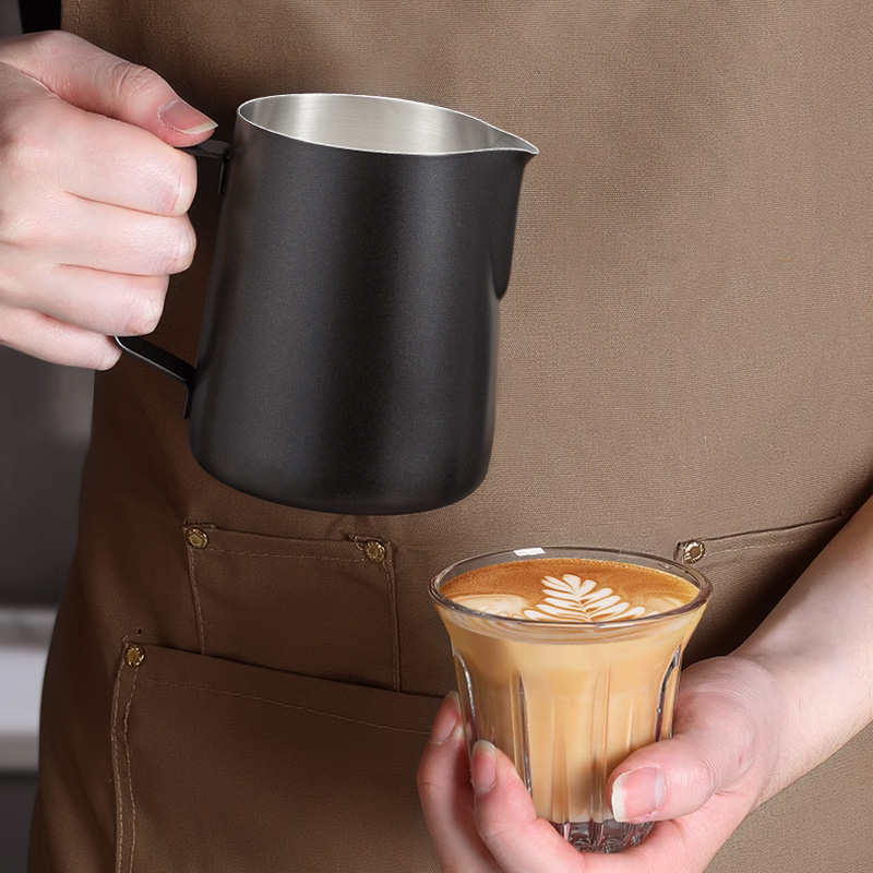 304不锈钢拉花缸带刻度