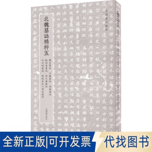 正版全新北魏墓志精粹 5 罗宗墓志 王曦墓志 高猛墓志 殷伯姜墓志 封之秉墓志 宇文悦墓志 贺收及夫人侯氏墓志9787547927748