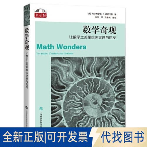 正版全新--数学奇观：让数学之美带给你灵感与启发9787542877161[美]阿尔弗雷德·S.波萨门蒂 著，涂泓 译，冯承天 译校