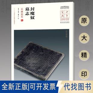 正版全新封魔奴墓志(北魏刻石)/中华宝典.中国博物馆馆藏法帖书系(第5辑)9787539858364王春法安徽美术出版社2020-10-01