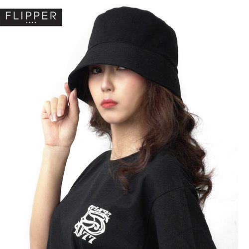 韩国正品flipper纯色男女渔夫帽