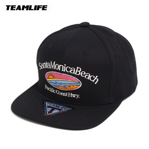 韩国TeAMLife时尚百搭平檐帽子