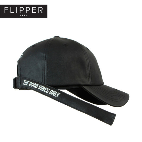 韩国正品flipper个性皮质帽子