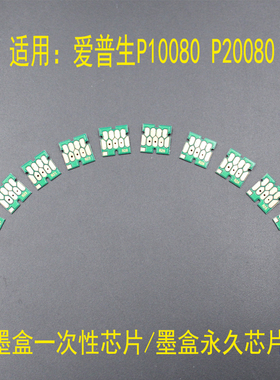 T6193适用爱普生P10080 P20080 10080D维护箱废墨仓芯片 墨盒芯片