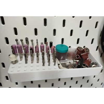 洞洞板配件工具钻头收纳支架