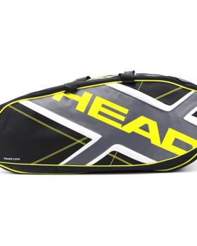 海德 Head ig Elite 9支装双肩网球包 黑黄色9只装283771