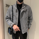 秋冬新款个性潮牌立领夹克男JK50-P98，男装夹克，电商A370
