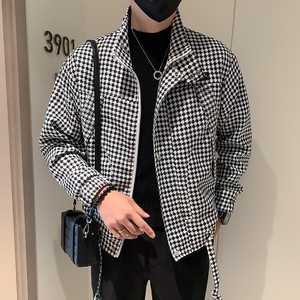 秋冬新款个性潮牌立领夹克男JK50-P98,男装夹克,电商A370
