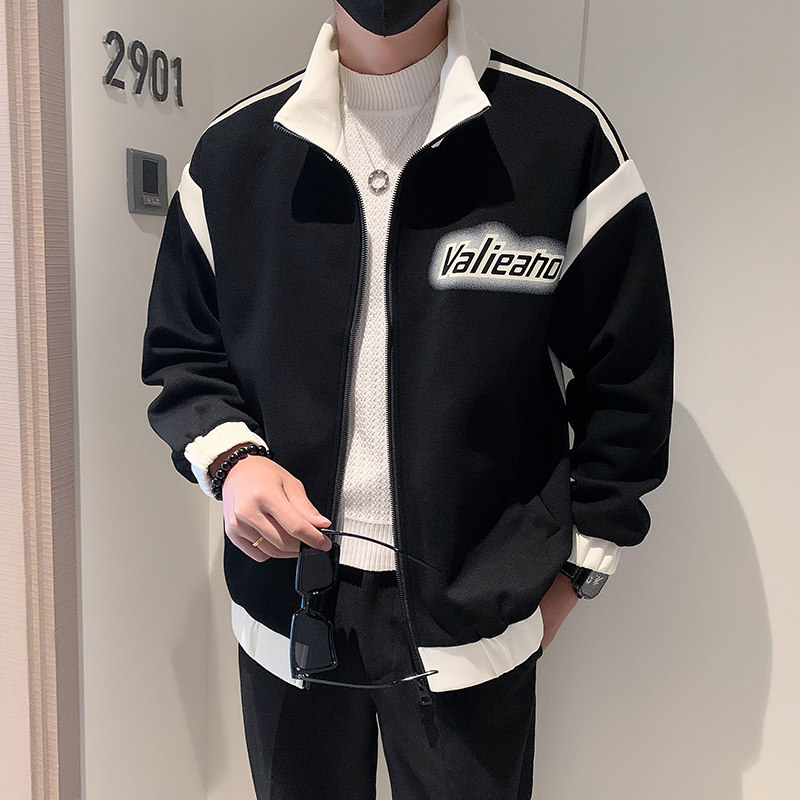 秋冬新款立领外套夹克外套男JK59-P98图片