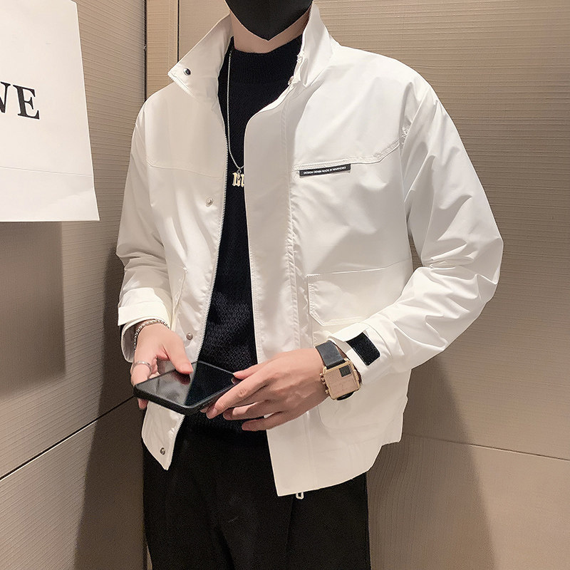 秋季新款社会小伙立领夹克外套男潮牌-JK25-P88控118,男装夹克,电商A370