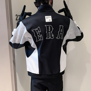 JK30-P108-控148-秋冬社会小伙潮牌新款棒球服机车服夹克外套男 1图片
