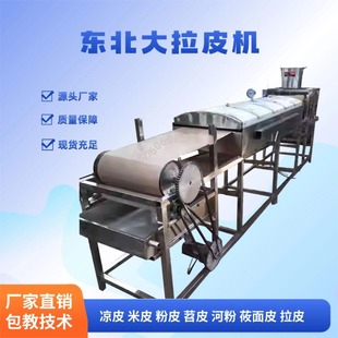 东北大拉皮机多功能河粉机凉皮机商用全自动粉皮机厂家包教技术
