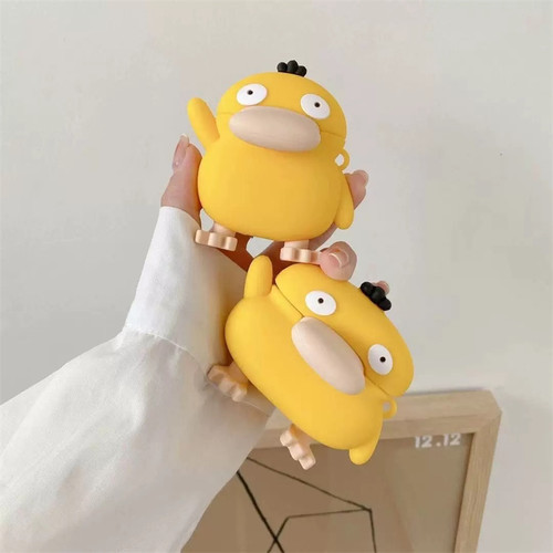 日韩超萌可达鸭AirPods防摔壳