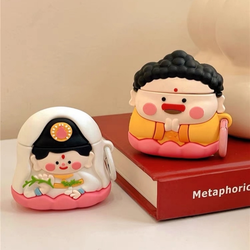 苹果AirPods佛祖观音蓝牙耳机壳
