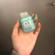 搞怪果冻绿色airpods4pro耳机包夜光香肠嘴丑鱼Pro2适用苹果无线蓝牙1 2代保护套AirPods3防摔盒可爱趣味五代