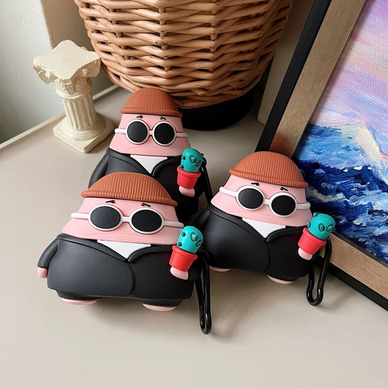 超萌个性杀手派大星耳机壳