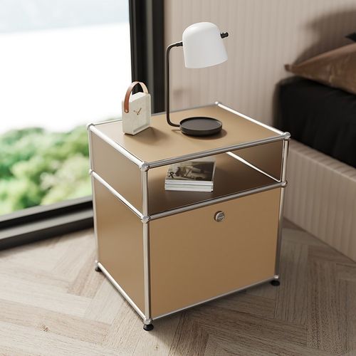 客厅边几不锈钢床头柜床边柜