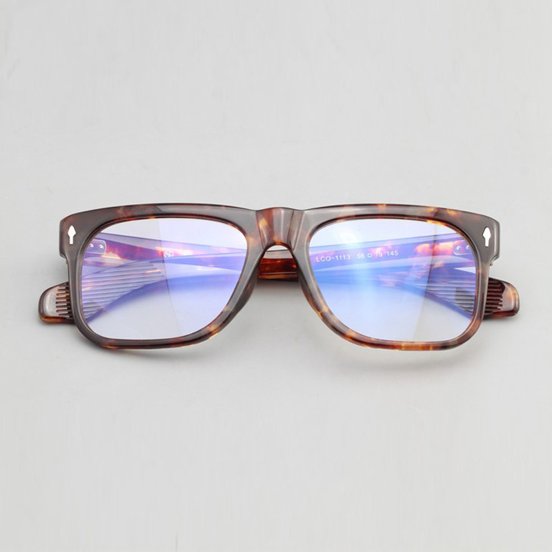 大脸眼镜框近视眼镜架男大框黑框复古手工赛璐璐眼镜配近视男1113