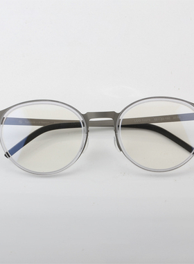 日本赛璐珞大脸复古圆框眼镜近视眼睛男眼镜架男超轻光学镜10379