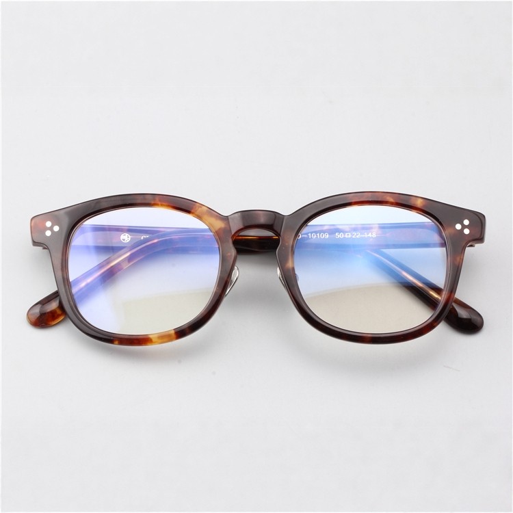 日本赛璐珞复古余文乐同款墨镜眼睛框近视镜男大脸板材镜框10109