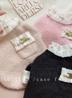 Miu系千金！狗衣服秋冬泰迪贵宾比熊宠物毛衣猫咪冬装小香风保暖