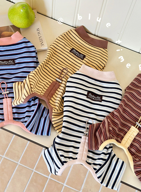 春日画报～宠物衣服春季新款比熊西高地腊肠犬衣服四脚泰迪春装