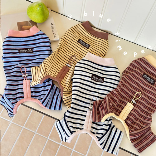 春日画报～宠物衣服春季新款比熊西高地腊肠犬衣服四脚泰迪春装