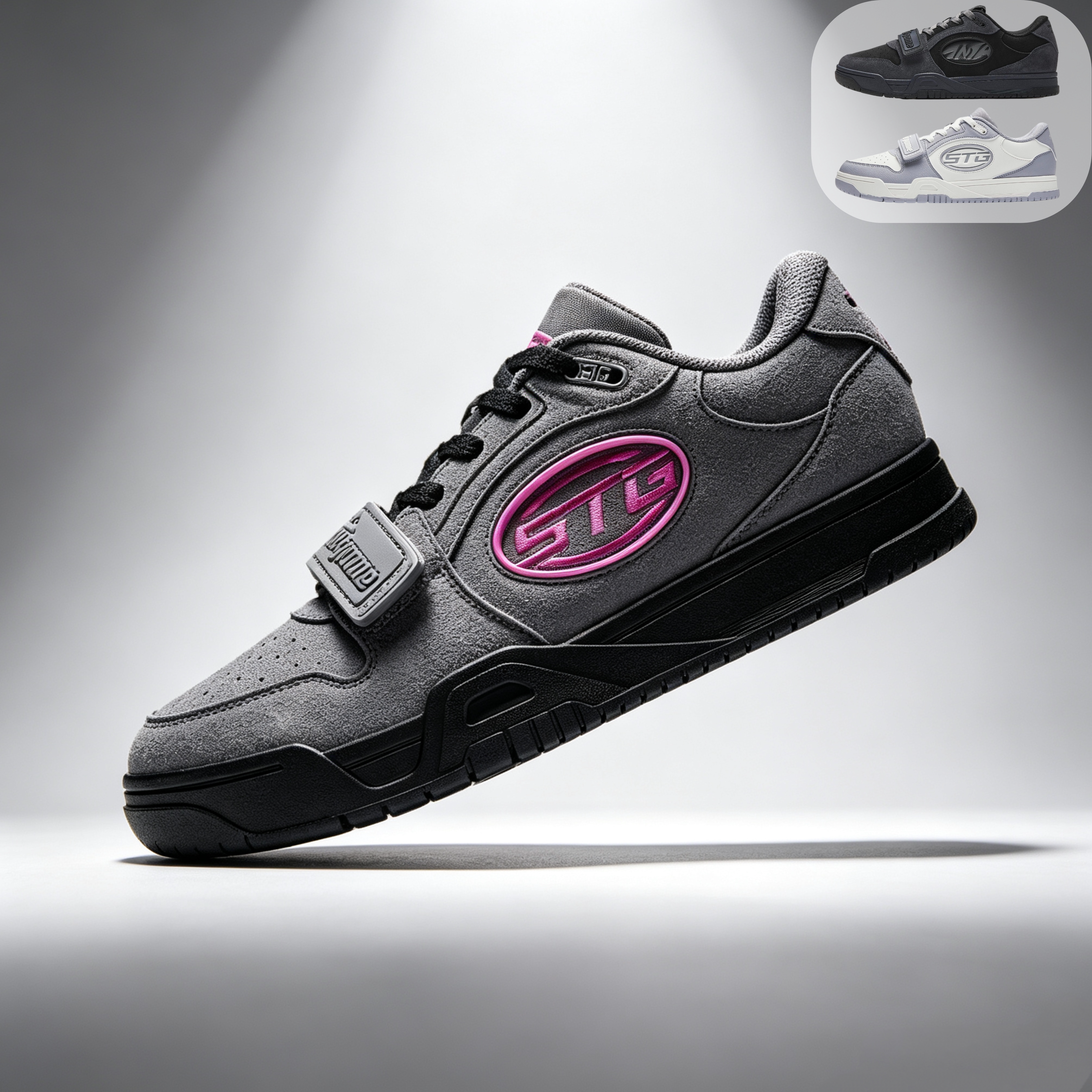 DiVincenzo's Anta STG full-length rubber wrapped velcro non-slip basketball culture men's sneakers