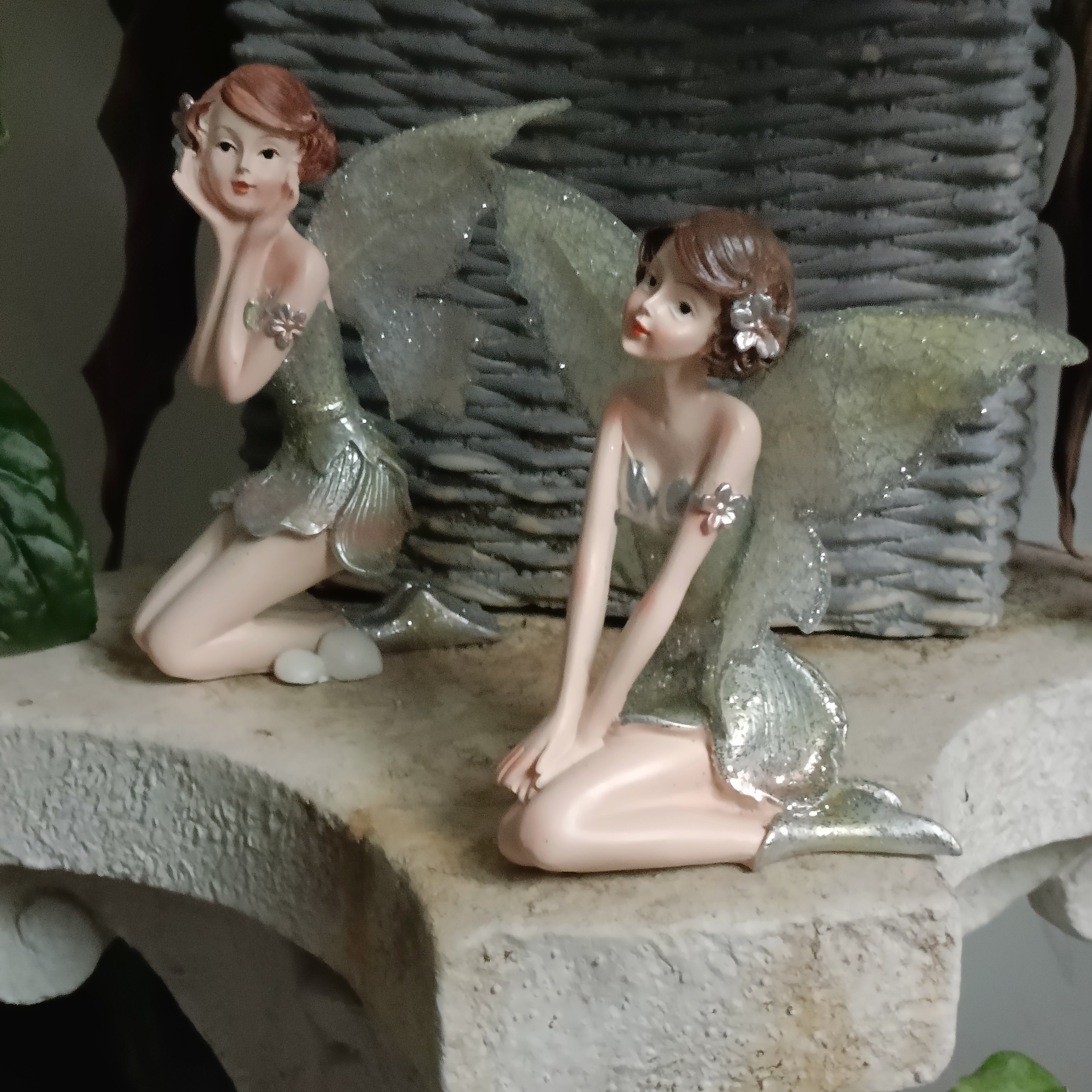 车载摆件高档大气女小天使摆件少女心车内饰品中控台装饰网红车用