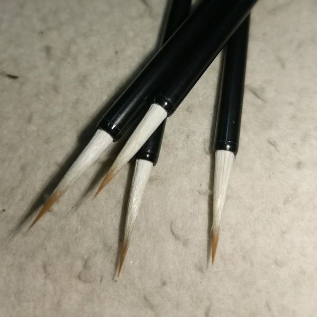 工笔勾线     国画勾线毛笔