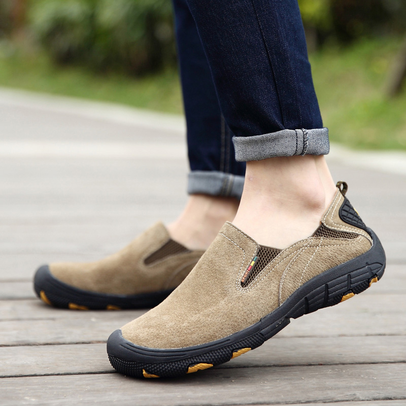 四季款轻便防臭不带钢头劳保鞋