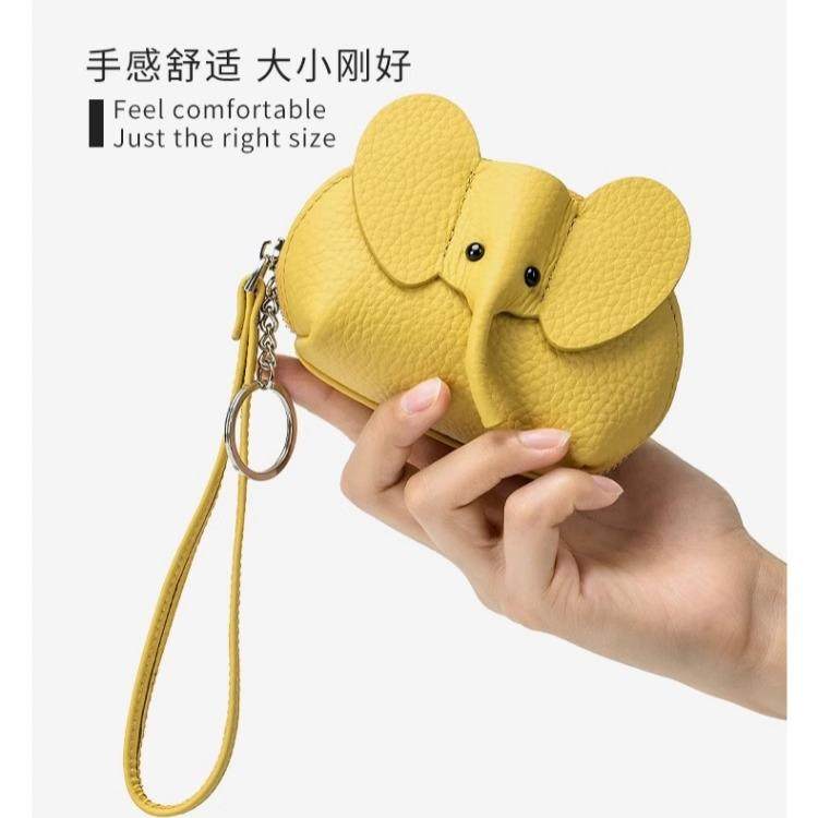 2025新款创意原创潮牌可爱小象零钱包女小巧手拿包硬币钥匙包ins,箱包皮具/热销女包/男包,钱包,淘宝优惠券,粉丝福利购,淘宝优惠卷
