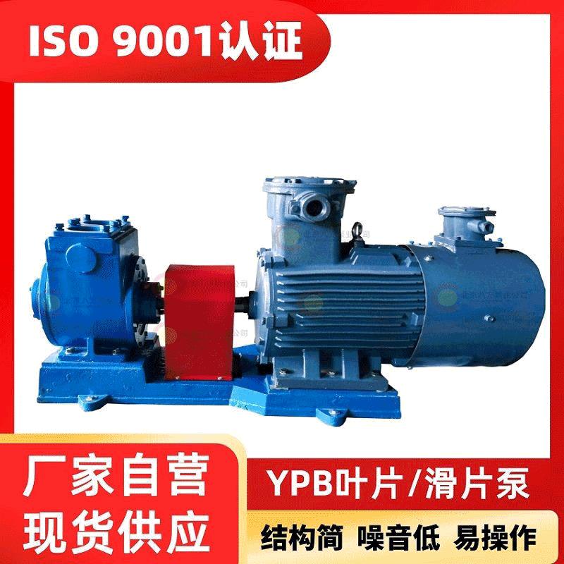 防爆电机YPB滑片泵叶片划片设备低噪音汽油柴油抽油质保一年