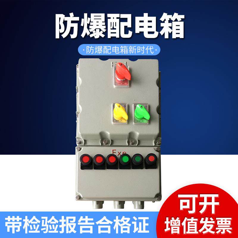 厂家防爆配电箱接线箱不锈钢防爆专用仪表柜触摸屏开关电源控制箱