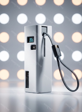 适用于小米20000毫安自带线165w纯色哑光色保护壳新品电源壳硬壳