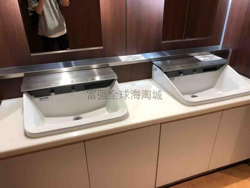 日本直送伊奈多功能台上洗手盆高级洗面盆自动出水烘干慕斯带加热