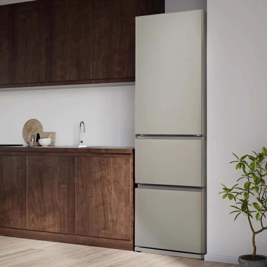 日本松下365升单开门冰箱