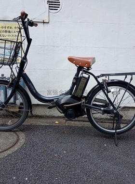 日本直送雅马哈内3速轻便型购物电动助力车PAS CITY-C 黑色限定款