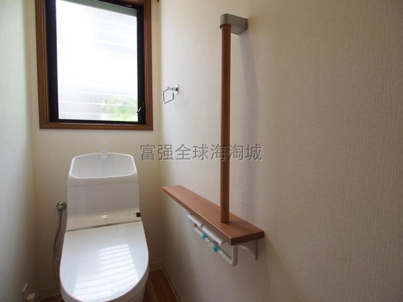 骊住双联纸巾架实木扶手