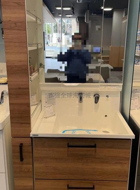 日本直送Cleanup可丽耐浴室柜人造大理石不锈钢柜体收纳镜柜S系列