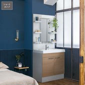 standard 日本原装 进口整体浴室柜Takara Wit系列浴室收纳柜75cm