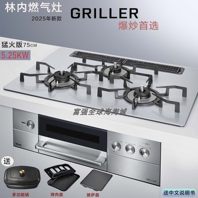 林内猛火燃气灶定时定温