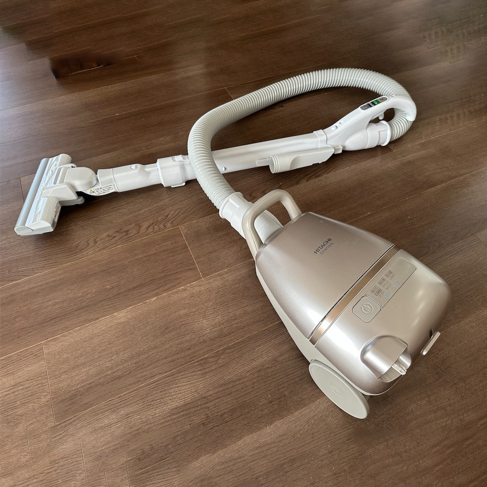日本直送日立本土版自走式纸包型清洁机家用旋风吸尘器