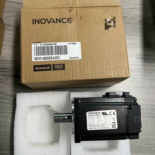 MS1H1-40B30CB-A331Z INOVANCE AC伺服电机 0.4kW 220V议价维修