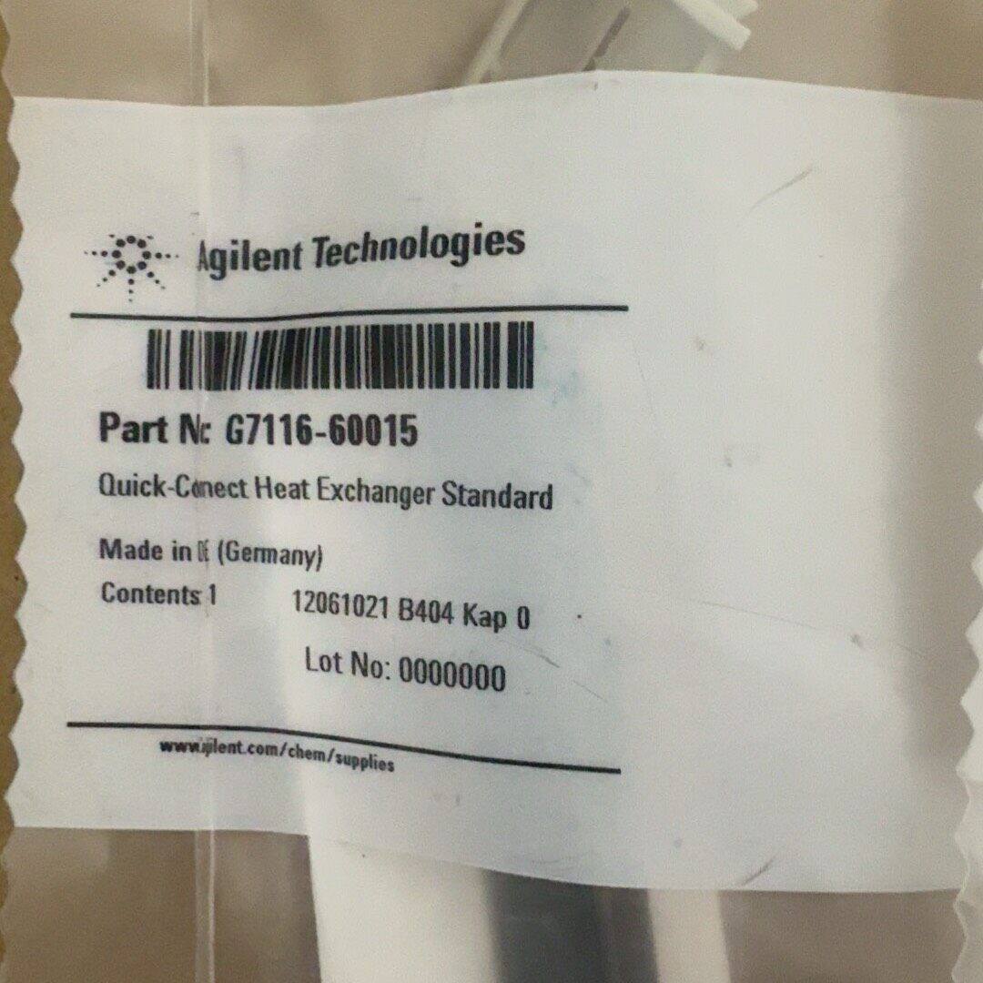 G7116-60015 热交换器 液相快速连接 安捷伦实验室器材议价维修