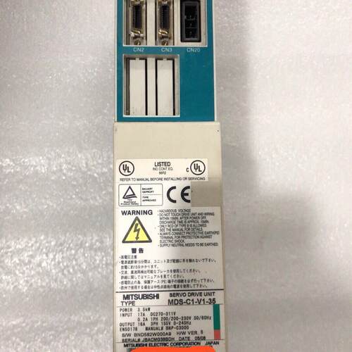 MDS-C1-V1-35 伺服驱动器 3.5kW 工控自动化驱动单元议价维修