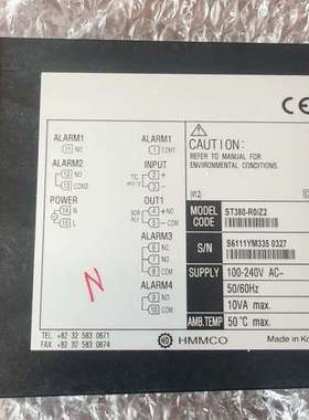 议价全新HMMCO温控器ST380，韩国制造，型号ST380-R维修