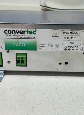 MOTO-070.070 CONVERTEC 工控直流电源 AC220V变DC70V议价维修