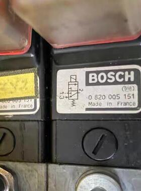 0820005151 0821201006 BOSCH气动电磁阀 工控元件议价维修